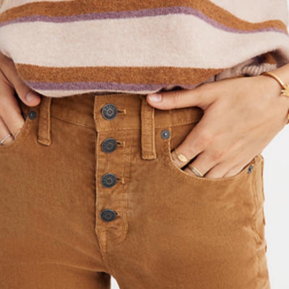 Madewell Cali Demi-Boot Jeans: Corduroy Edition - Picture 5 of 8